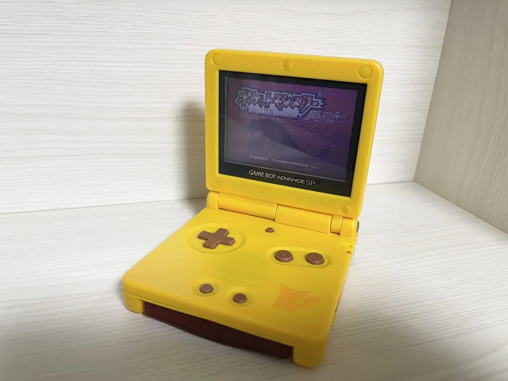 なぜ今】ゲームボーイアドバンスSPをピカチュウ仕様にしてみた | Tales